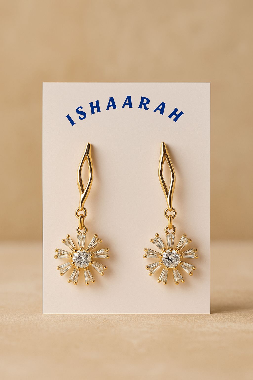 Sunburst Drop Earrings